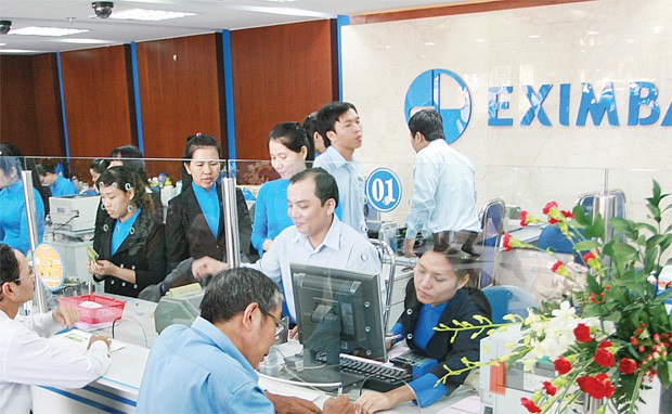 Đến cuối tháng 10, tăng trưởng tín dụng tại Eximbank mới đạt gần 8% so với chỉ tiêu cả năm 15%